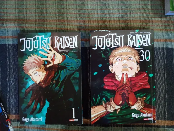 Jujutsu Kaisen Coleção vol. 0 ao 30 + Guia Oficial