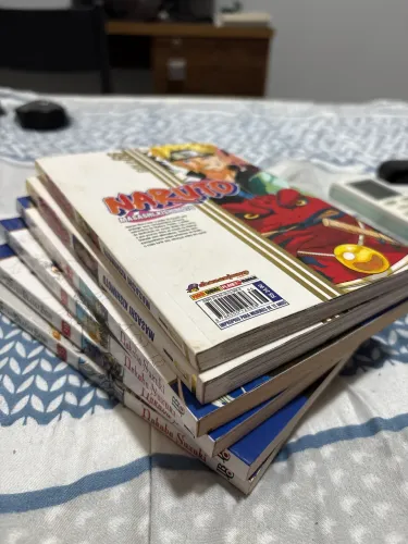 Vendo mangás de naruto e nanatsu no taizai