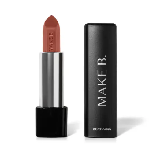 Batom Marron Nude Whisper Beige Make B. Easy Mate 3,9g