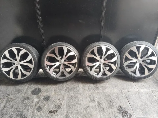  Aro 17 5 x 100 pneus novos 195x40R17