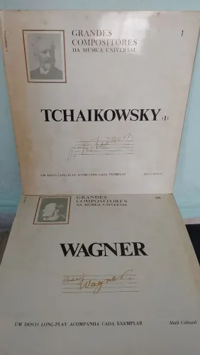 Compositores da música universal (VINIL) 1/48 completa 