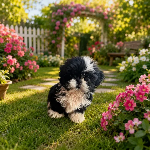 Menina Shihtzu promoção