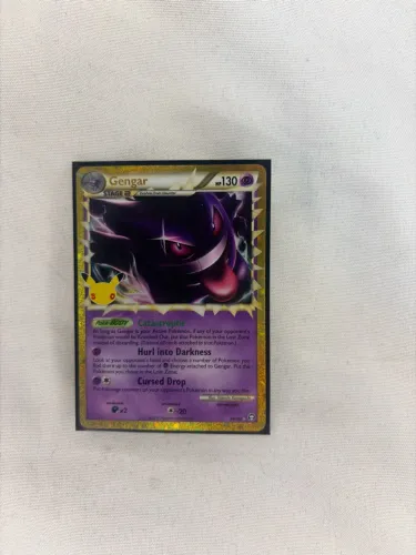 Cartas Pokémon edição 30 anos versão em inglês ?