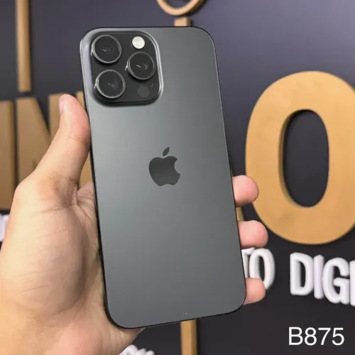 LOJA FÍSICA. IPHONE 16 PRO MAX 256GB PRETO | MUITO NOVO TODO ORIGINAL | RETIRE JA