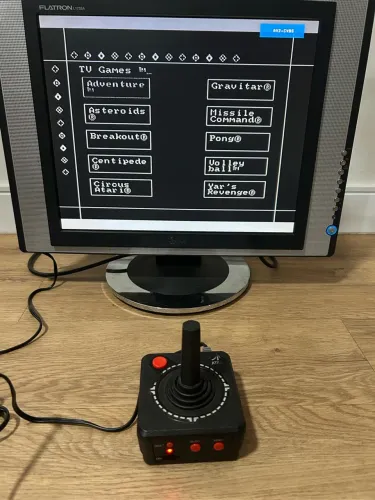 Tv Game Atari 2600 - Leia Descrição