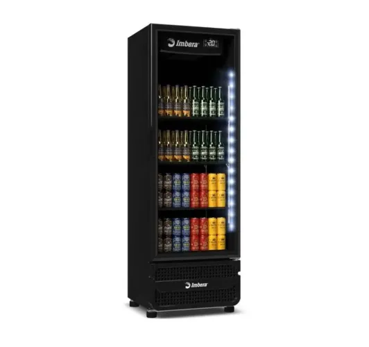 Cervejeira Imbera 569 Litros Porta de Vidro FULL BLACK CCV355 127v