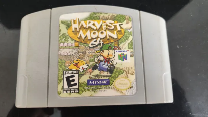 Jogo Harvest Moon 64 original muito conservado