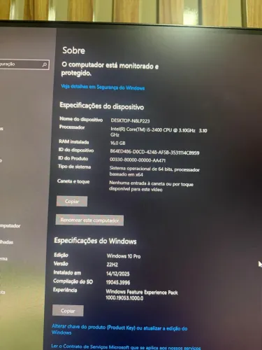 Pc gamer (teclado mause caixinha de som)