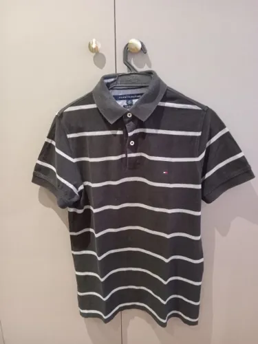 Polo masculina, lote com 5 camisas = R$ 50,00
