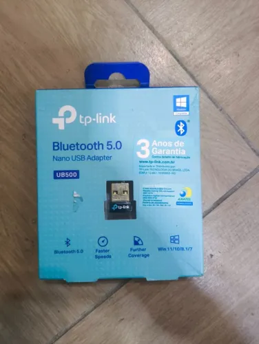 Adaptador Bluetooth 5.0 Nano USB TP-Link UB500 | Original | Na Caixa Completo
