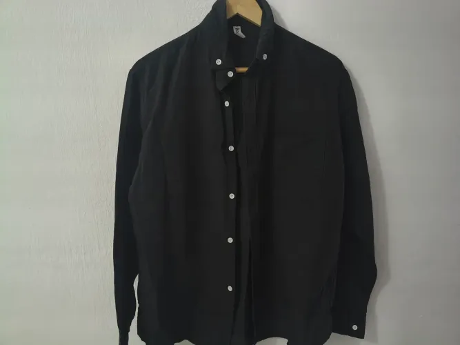 Camisa Preta manga longa TAMANHO G4/G5