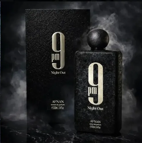 Afnan 9 Pm Night Out Extrait De Parfum Perfume Árabe 100ml