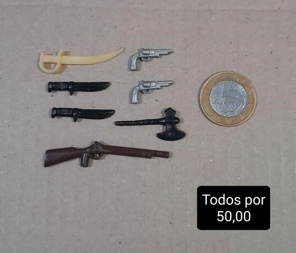Lote miniaturas de arminhas