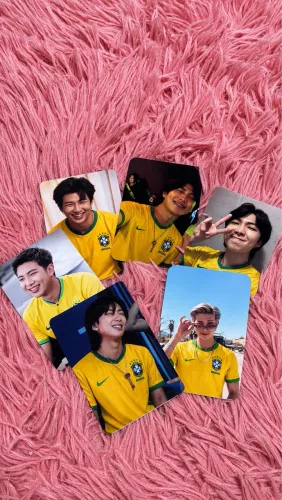6 photocards NamJoon Brasil