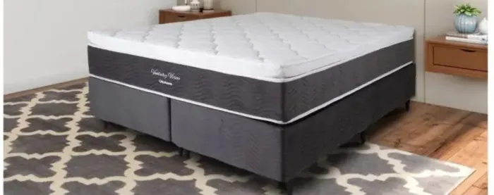 Cama Box Queen Ortobom Semi Nova - Apenas 3 Meses de Uso - NF