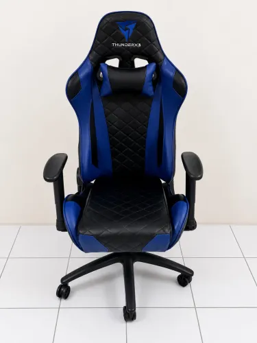 Cadeira Gamer ThunderX3 TGC12 Profissional, Até 120kgs, Reclinável, Descanso de Braço 2D