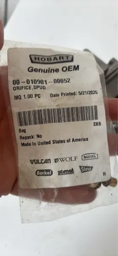 Valvula Vulcan GLP ORIGINAL