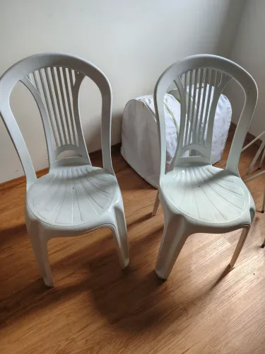 Cadeira plástico branco
