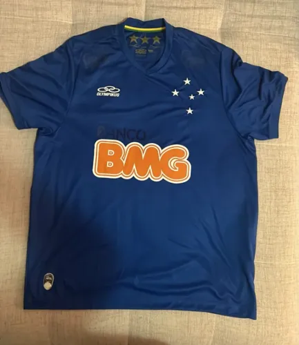 Camisa Cruzeiro 2014 - Olympikus - Tetra Brasileiro