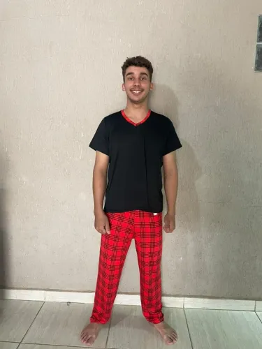 Pijamas masculino adulto no atacado