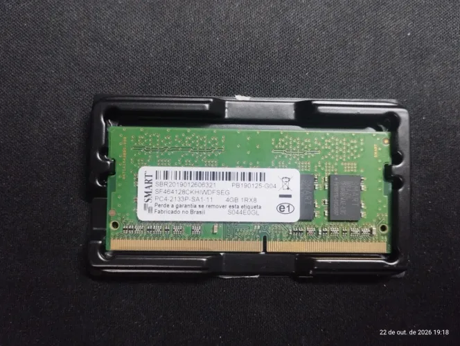 Memória ram notebook DDR4 4gb