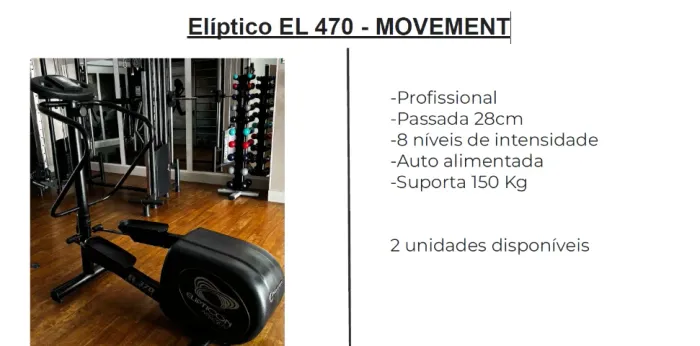 Elíptico EL 470 - MOVEMENT