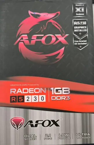 VGA AFOX 1GB R5230 DDR3 AMD RADEON - AFR5230-1024D3L5