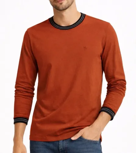 Camisas Suedine Longa Gola