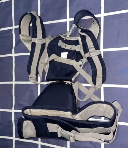 Canguru para Bebê Baby Bear Carregador de Colo Seguro Apoio Ergonômico 12 em 1