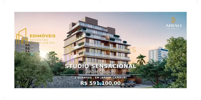 Studio Funcional em Jardim Camburi - Ideal para Jovens Profissionais!