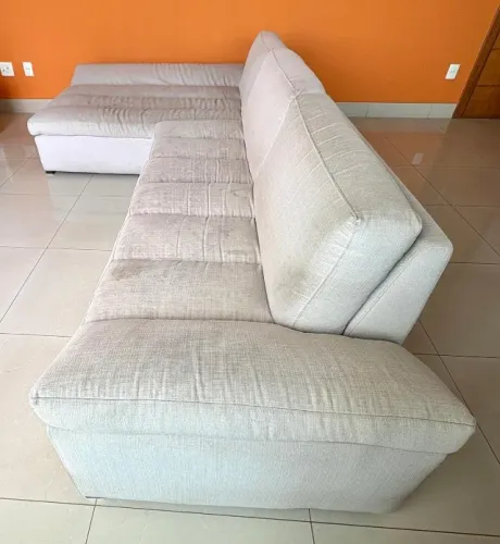 Sofá 6 Lugares com Chaise - Conforto e Elegância