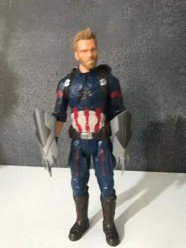 Boneco Capitão América Vingadores Guerra Infinita