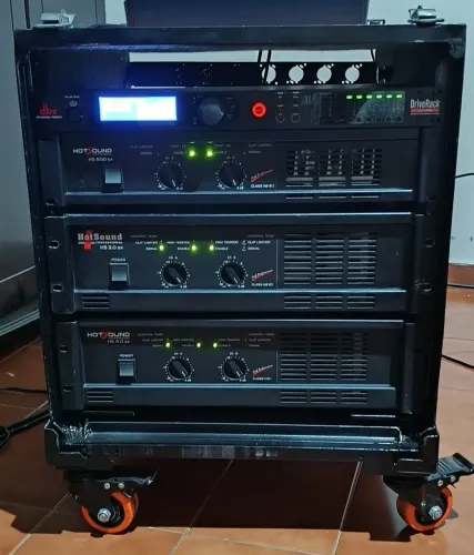 Rock Completo Hotsound Processador DBX Vênu 360