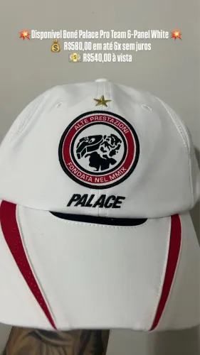 Boné Palace Pro Team 6-Panel White