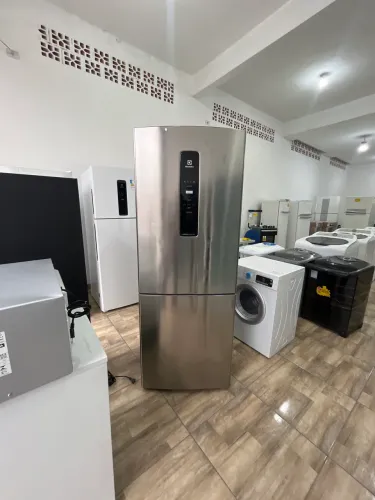 GELADEIRA INOX FROST FREE DUPLEX 480 LITROS COM GARANTIA