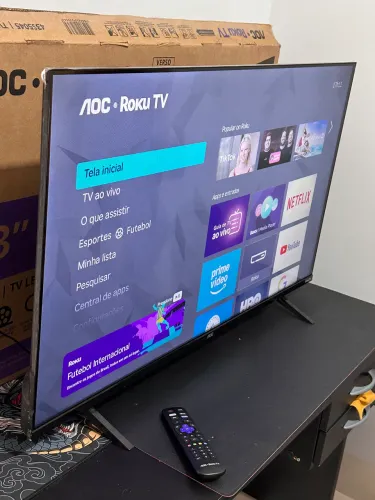 Tv smart 43 polegadas, tá nova
