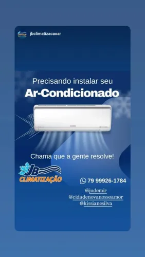 Manutenção, instalação, recarga de gás, manutenção elétrica.