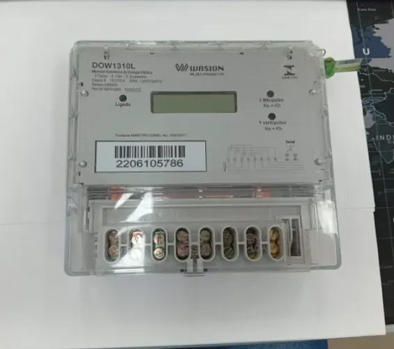 Medidor de Energia Elétrica Trifásico Wasion DOW1310L - Novo