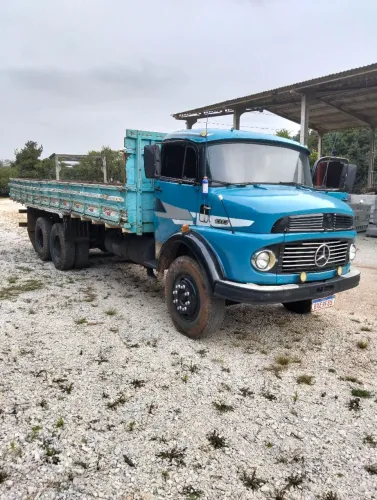 Mercedes 1113 turbinado direção hidráulica 74 truck