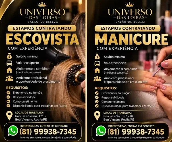 Vagas de emprego