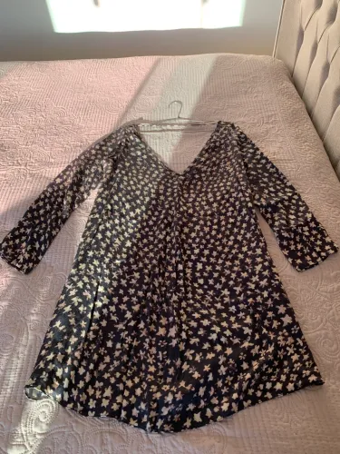 Vestido Soltinho ANIMELE Casual Manga Longa - Tamanho 38