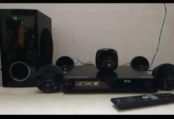 Home teather lg completo com karaoke novo