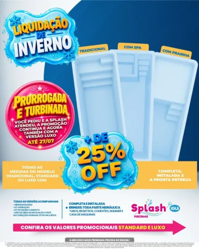 PISCINA EM PROMOÇÃO