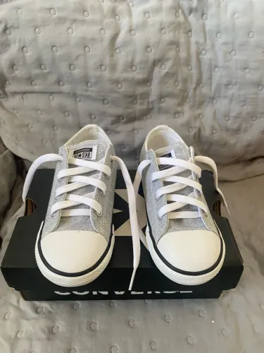 Ténis All Star infantil cinza Original NOVO