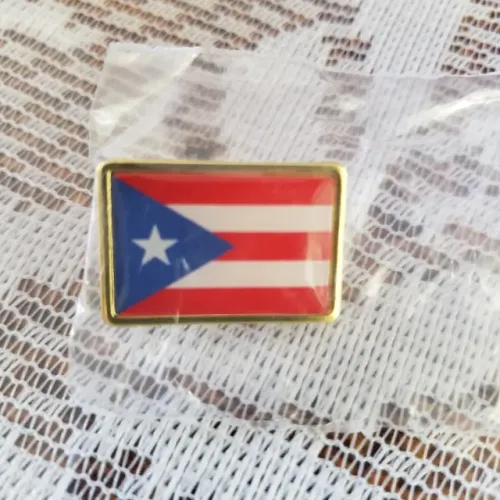 PIN DE LAPELA, BANDEIRA PORTO RICO