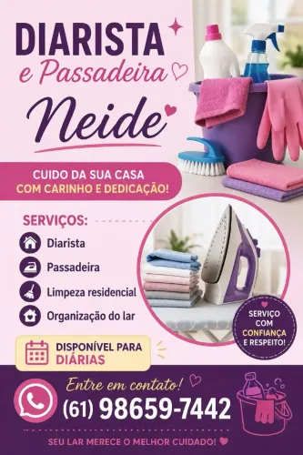 DIARISTA OU PASSADEIRA