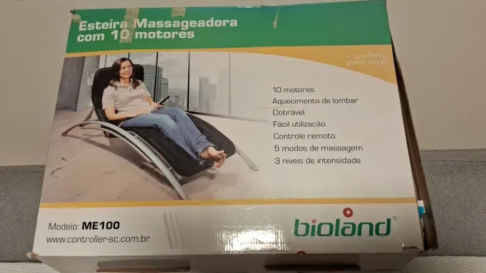 Esteira massageadora