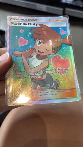 Carta Pokemon Favor da Misty