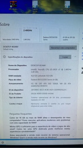 Vendo computador gamer