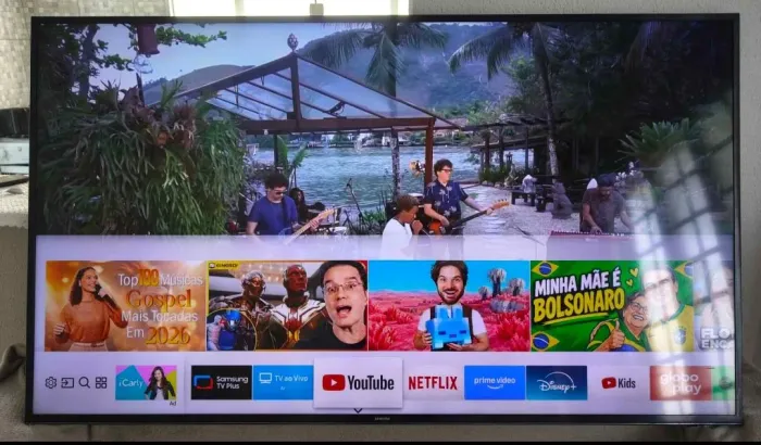 Smart tv 65 polegadas Samsung 4k